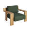 Ridge Outdoor Teak Lounge Chair-1952991425