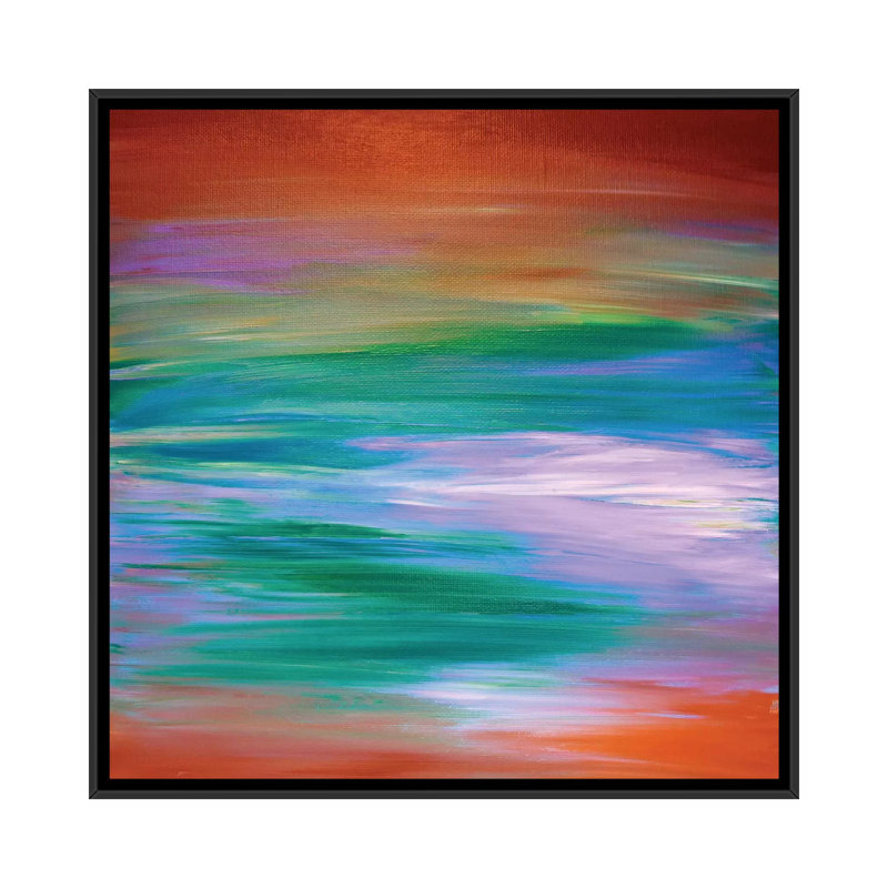 Julia Di Sano - Print, 18" H x 18" W x 1.5" D, Black Framed Canvas, No Mat
