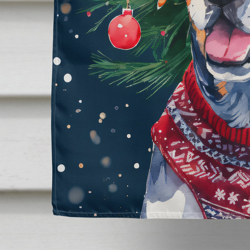 Double Sided Polyester Christmas, 40'' H x 28'' W