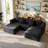 111" U/L Shape Cloud Modular Sectional Sofas-381107495