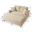 Chaise longue surdimensionnée avec porte-gobelet pour couple Cordelle-131140126