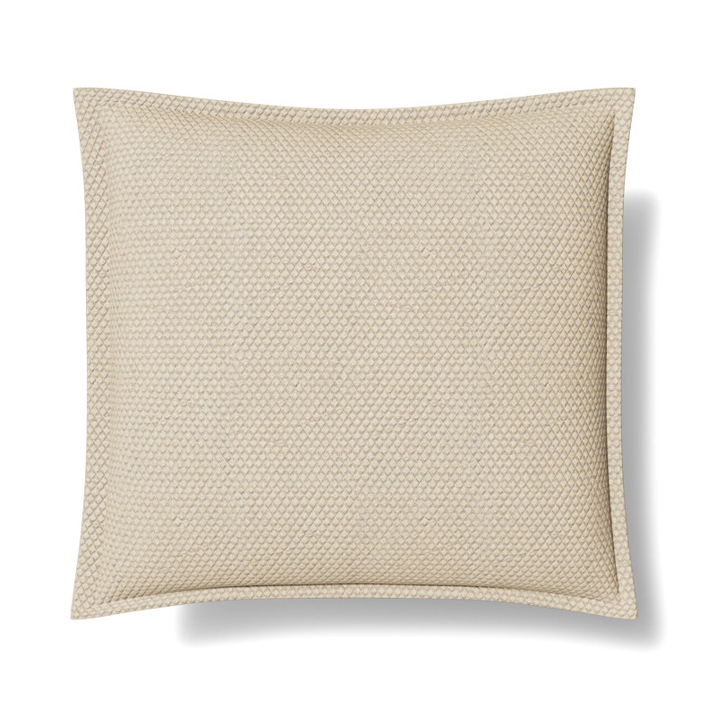 Hollywood Pillow, 22x22, Ecru