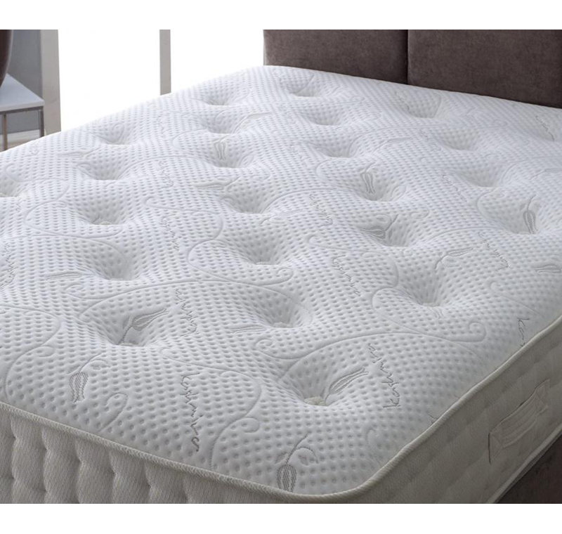 Almute White Noise Pocket Sprung 1000 Mattress, Double (4'6)