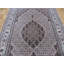 Tapis oriental ivoire en laine et soie noué à la main 4 x 6 po Mahi Tabrez 6109C5A83D314229B20FC39A94CD29D2