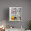 Armoire murale pour salle de bain au-dessus de la toilette l 24 po x P 7 po x H 28 po -1805184422