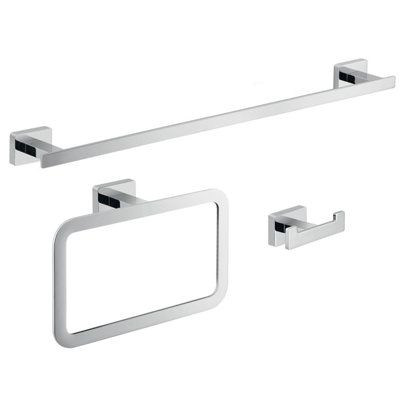 Linntown 3 - Piece Bathroom Hardware Set