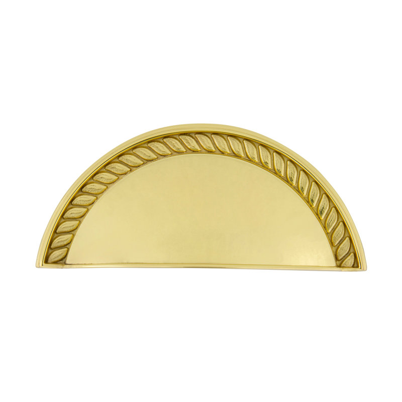 Nostalgic Warehouse Cup Pull Rope, Polished Brass