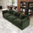 111.5'' Modern Minimalist Style Chenille 3-Seat Sofas-1819596838