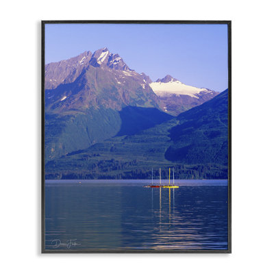 «Lake View», reproduction d'art numérique par giclée par Dennis Frates