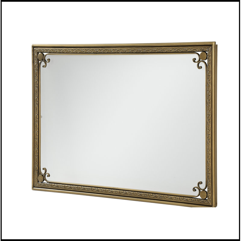 Rectangle Mirror with Metal Framed