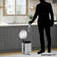 1.3 Gallon Trash Can, Step Trash Can, Easy Close Lid and Removable Liner