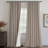 Full Blackout Curtains,Thermal Insulated Drapes,Double Layer Linen Blended Room Darkening Back Tab Pinch Pleat Drapes-120617280-115423546