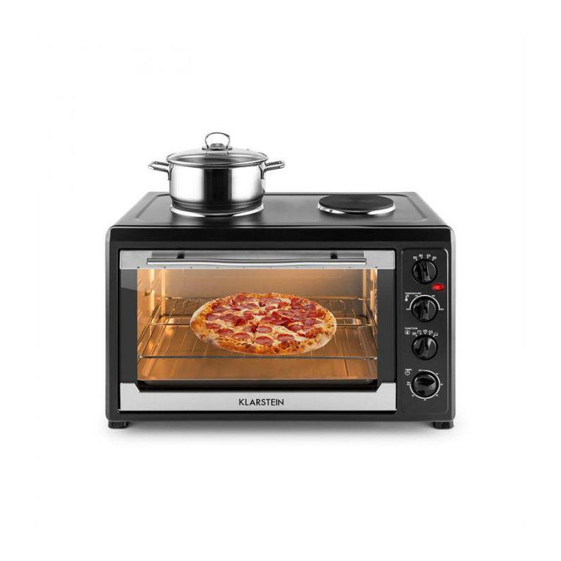Klarstein Masterchef Toaster Oven, Black