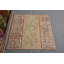 Tapis Oushak, tapis Anatolian bruns, petits tapis de 3,2 x 3,2 pieds, tapis rétro, tapis turcs, tapis en laine