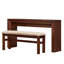 Ensembles de table de salle à manger peu encombrants (doit inclure à la fois la table et la chaise), MDF Wood Modern Home