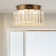 Jemmison Crystal LED Flush Mount with 3CCT Function