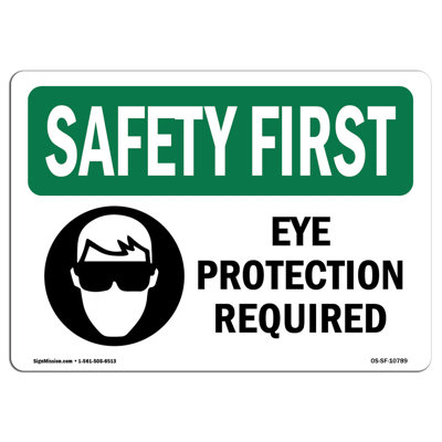 Safety First Sign