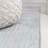 Anaelisa High-Low Geometric Arch Scandi Striped Light Blue/Cream Indoor/Outdoor Rug-2137057306