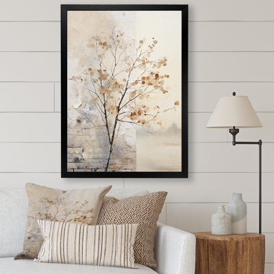" Minimalism Sycamore Tree Landscape "