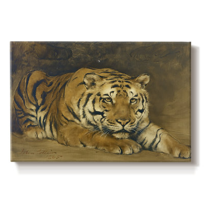 A Tiger-John Collier-Gallery, toile tendue - 1885