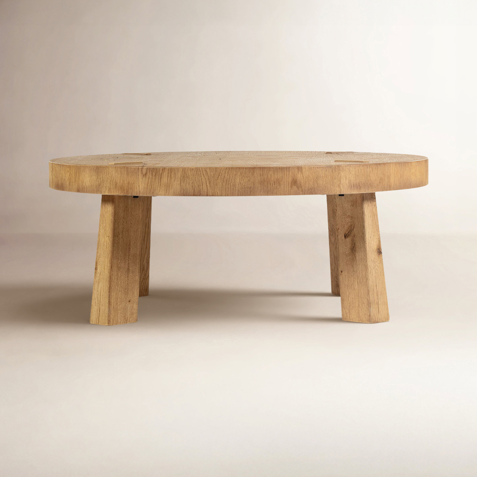 Sadira 40" Coffee Table, Worn Oak