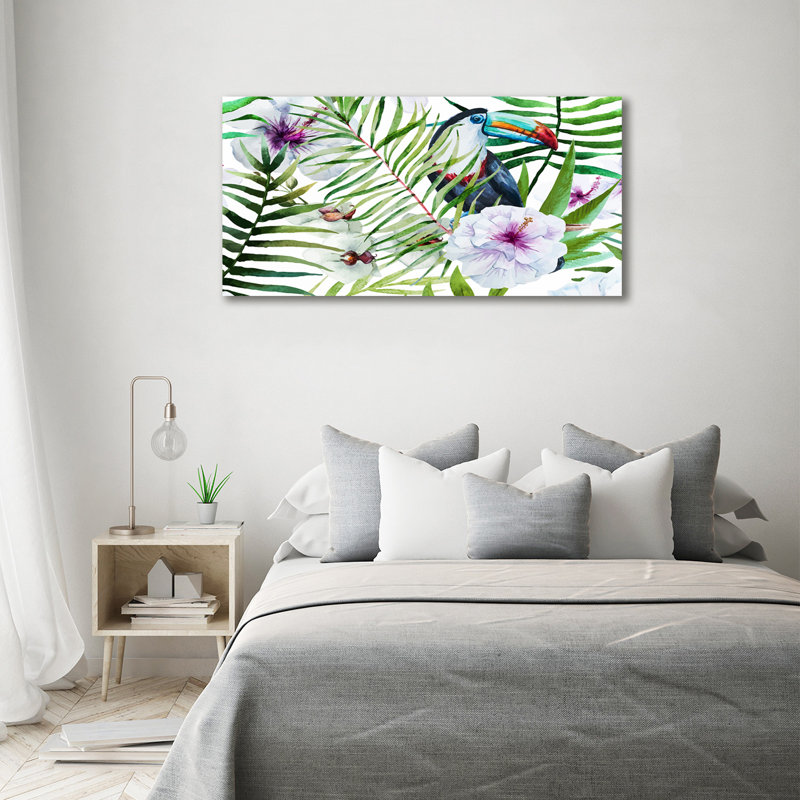 Tropic Toucan - No Frame Print on Canvas