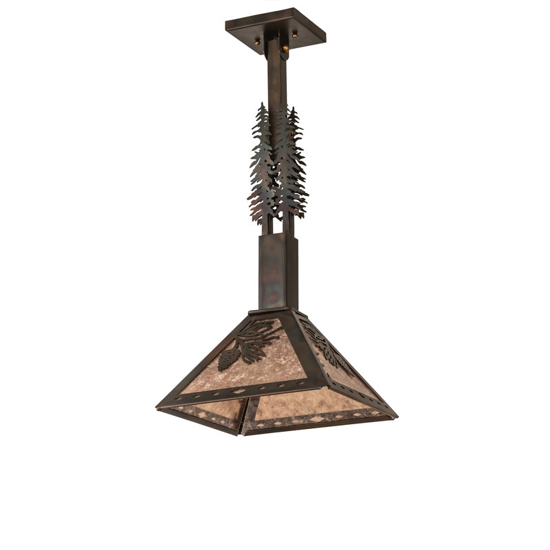 Guleed 1 - Light Pendant, Dark Burnished Antique Copper