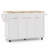 Fluted Kitchen Island With Storage, Drop Leaf, Power Outlet-1498198185
