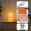 5-Tier Stacked Bubble Opal Glass Table Lamp with Dimmer & Colour Temperature Control-123049283