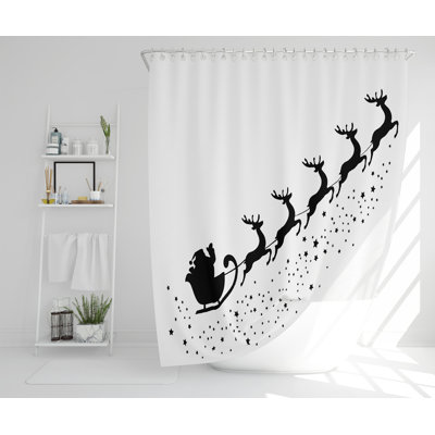 Wellman Polyester Shower Curtain Set