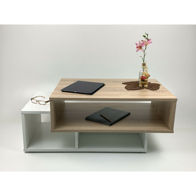 Coffee table with storage space