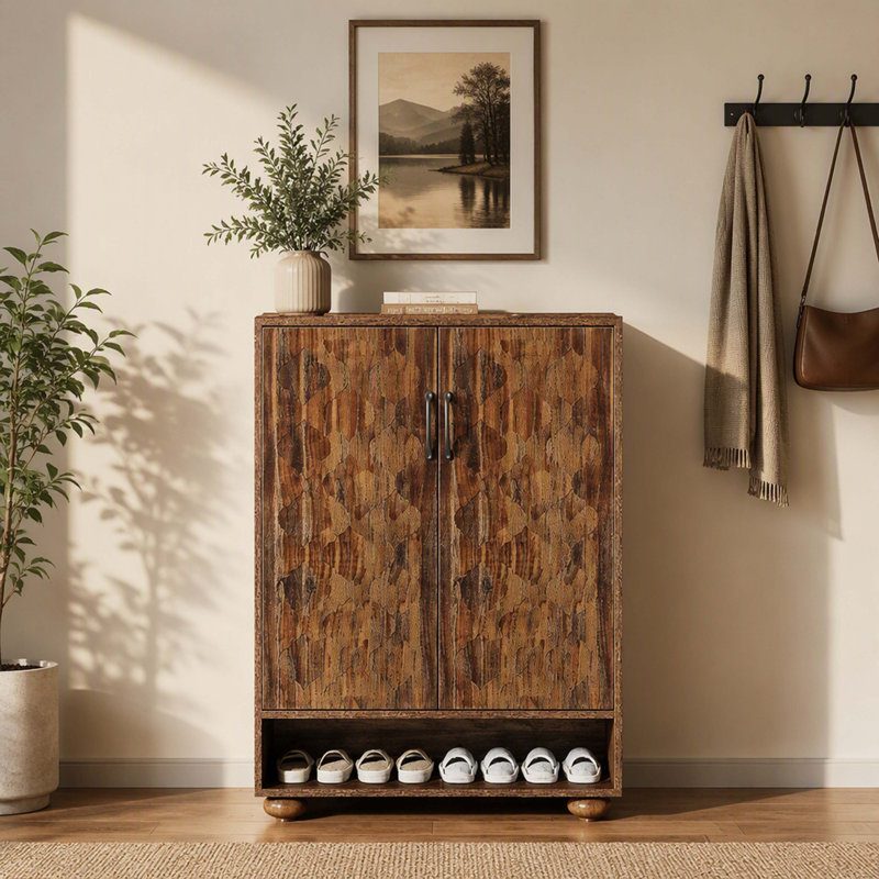 Armoire de rangement pour chaussures Farmhouse