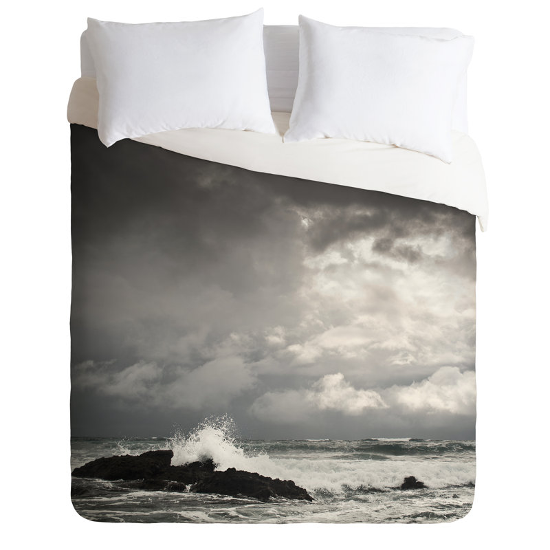 Ensemble de housse de couette White Water, Housse de couette pour très grand lit et 2 très 