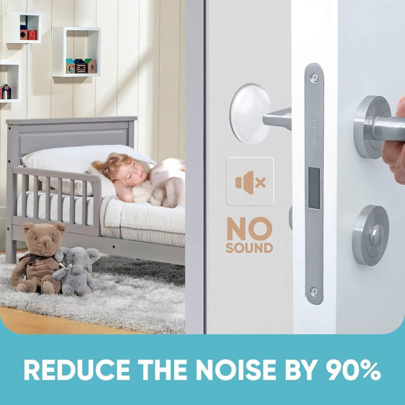Pare-chocs transparents pour protection de porte Strongest Home
