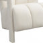 Fauteuil de loisir moderne 26,3 po avec accoudoirs en L et tissu en polyester pour salon-1405152641