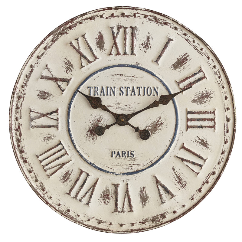 Bukovice Metal Wall Clock