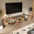 Wood TV Media with Storage