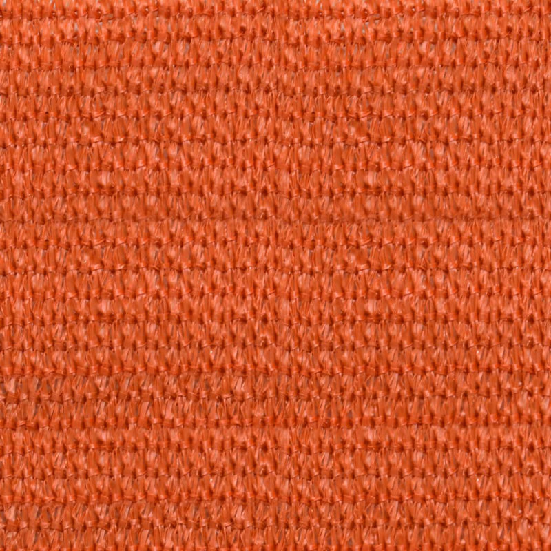 7m x 7m Square Shade Sail, Orange