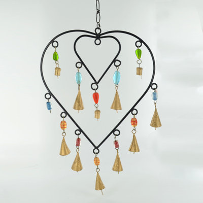 Milardo Weather Resistant Abstract Wind Chime