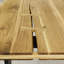Nielsen Oak Unfinished Solid Wood Top Metal Base Dining Table-1091282909-1091282848