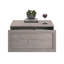 Table basse avec finition gris moyen