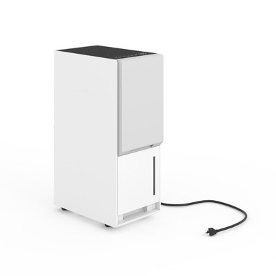 5500 pieds carrés Pi.  Déshumidificateur. Capacité de 100 chopines avec roulettes Easy-Roll