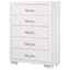 Commode de chambre 5 tiroirs Polk