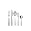 Dressed 5 - Piece Stainless Steel Flatware Set - Service for 1