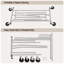 Dwight Metal Adjustable Rolling Clothing Rack-307076421
