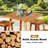 Catinna Patio 5 Piece Dining Set