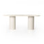 Belle Oval Marble Dining Table