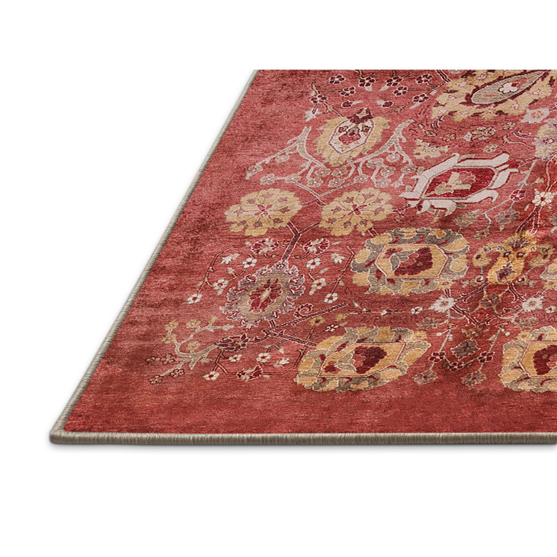Oriental Indoor Rug, Rectangle 4' x 6'