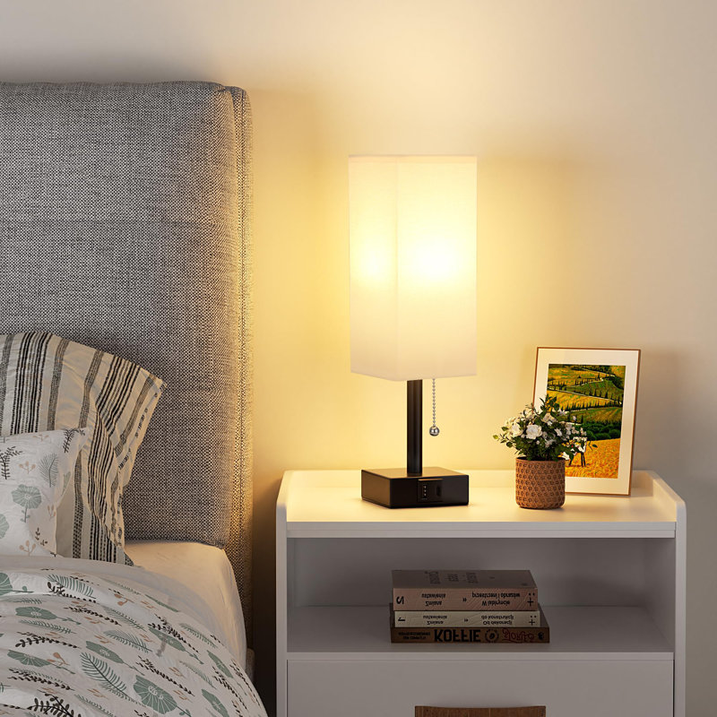 Table Lamp with 3 Colour Temperatures, Black, White