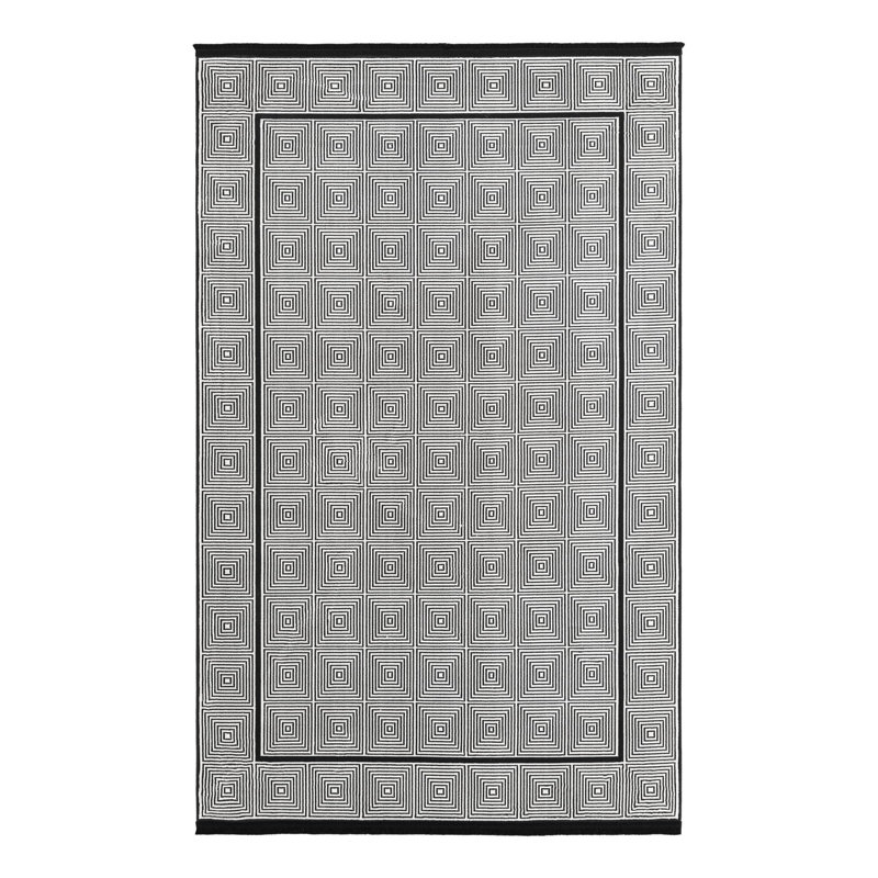 Lucerito Geometric Indoor Rug, Rectangle 5'3" x 8'